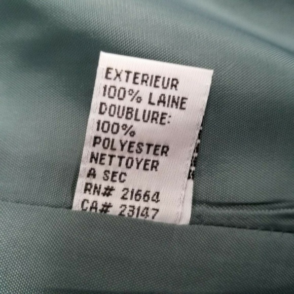 Talbots Petite Sage Green Women's Jacket Blazer Sz - Picture 6 of 8